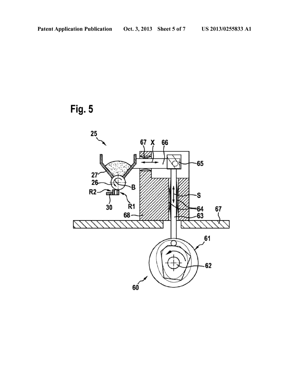 DEVICE FOR INTRODUCING FILLING MATERIAL INTO CAPSULES - diagram, schematic, and image 06