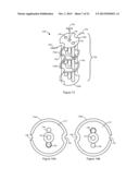 Z-DIRECTED PRINTED CIRCUIT BOARD COMPONENTS HAVING CONDUCTIVE CHANNELS FOR     REDUCING RADIATED EMISSIONS diagram and image