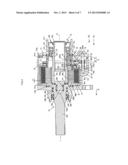 DRIVING FORCE TRANSMISSION APPARATUS, AND FOUR-WHEEL-DRIVE VEHICLE     INCLUDING THE DRIVING FORCE TRANSMISSION APPARATUS diagram and image