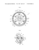 DRIVING FORCE TRANSMISSION APPARATUS, AND FOUR-WHEEL-DRIVE VEHICLE     INCLUDING THE DRIVING FORCE TRANSMISSION APPARATUS diagram and image