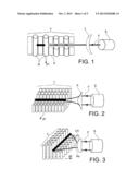 DEVICE FOR CUTTING A STRUCTURE INCLUDING WIRE-LIKE NANOSCALE OBJECTS, AND     RELATED METHOD diagram and image