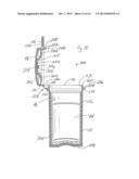 VIAL WITH LID ATTACHMENT MECHANISM diagram and image