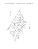 DEVICES AND METHODS FOR ATTACHING TISSUE THICKNESS COMPENSATING MATERIALS     TO SURGICAL STAPLING INSTRUMENTS diagram and image