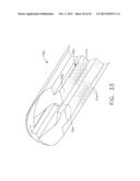 DEVICES AND METHODS FOR ATTACHING TISSUE THICKNESS COMPENSATING MATERIALS     TO SURGICAL STAPLING INSTRUMENTS diagram and image