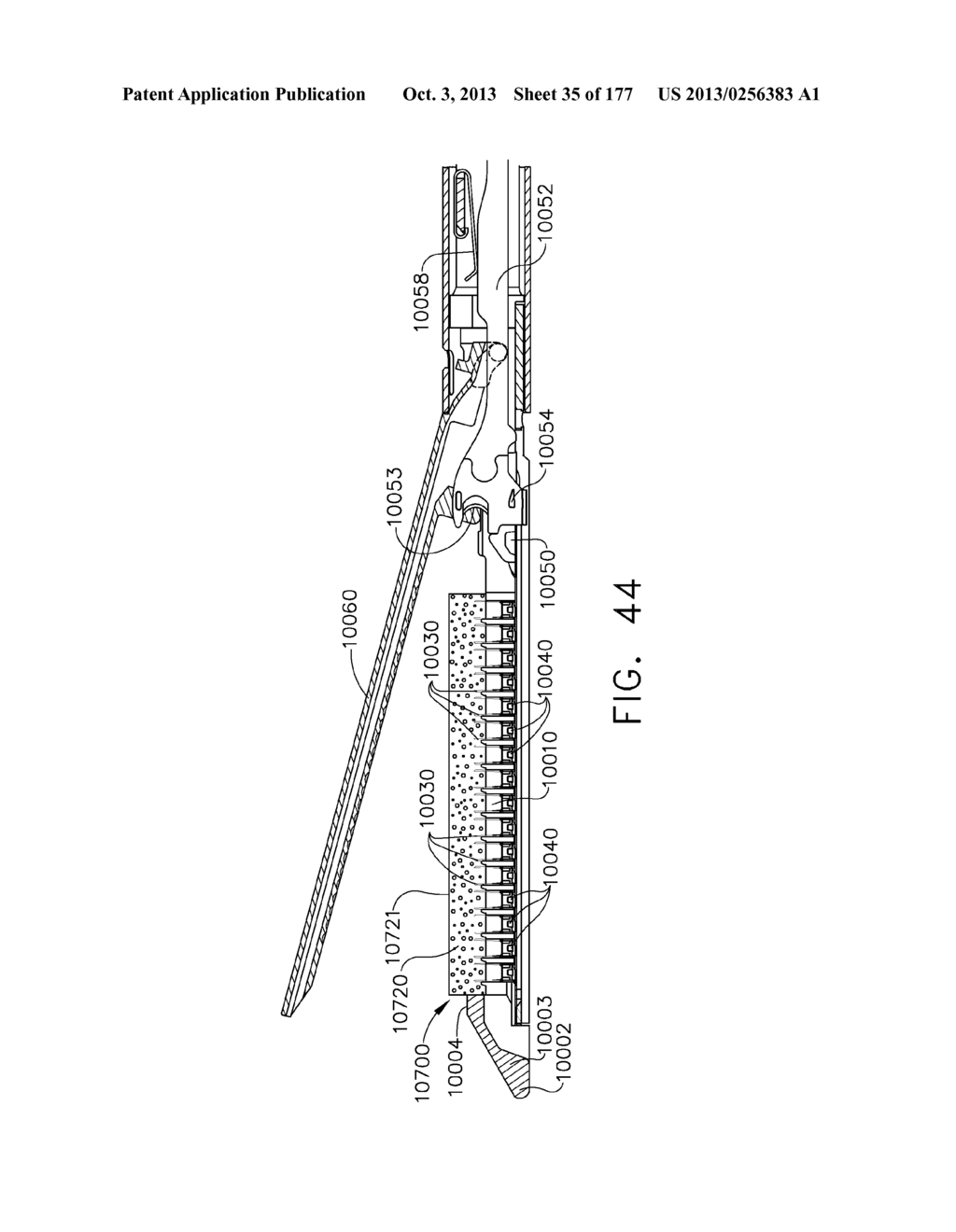 ANVIL LAYER ATTACHED TO A PROXIMAL END OF AN END EFFECTOR - diagram, schematic, and image 36