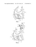 SNAP-IN BRACKET FOR ATTACHING CABLING TO A SUPPORT diagram and image