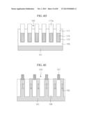 SEMICONDUCTOR DEVICES HAVING INCREASED CONTACT AREAS BETWEEN CONTACTS AND     ACTIVE REGIONS AND METHODS OF FABRICATING THE SAME diagram and image