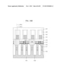 SEMICONDUCTOR DEVICES HAVING INCREASED CONTACT AREAS BETWEEN CONTACTS AND     ACTIVE REGIONS AND METHODS OF FABRICATING THE SAME diagram and image