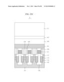 SEMICONDUCTOR DEVICES HAVING INCREASED CONTACT AREAS BETWEEN CONTACTS AND     ACTIVE REGIONS AND METHODS OF FABRICATING THE SAME diagram and image