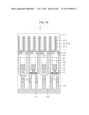 SEMICONDUCTOR DEVICES HAVING INCREASED CONTACT AREAS BETWEEN CONTACTS AND     ACTIVE REGIONS AND METHODS OF FABRICATING THE SAME diagram and image