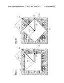 ROTATED SEMICONDUCTOR DEVICE FAN-OUT WAFER LEVEL PACKAGES AND METHODS OF     MANUFACTURING ROTATED SEMICONDUCTOR DEVICE FAN-OUT WAFER LEVEL PACKAGES diagram and image