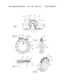 CONNECTION ARRANGEMENT FOR A CONED FLANGE CONNECTION AND CONED FLANGE     CONNECTION diagram and image