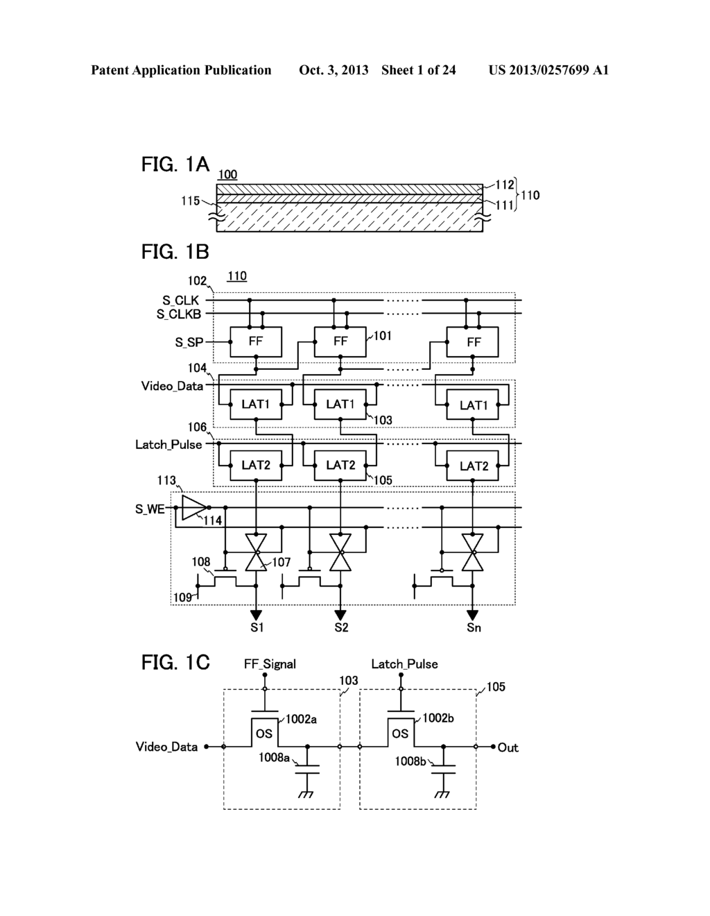 DRIVER CIRCUIT, SIGNAL PROCESSING UNIT HAVING THE DRIVER CIRCUIT, METHOD     FOR MANUFACTURING THE SIGNAL PROCESSING UNIT, AND DISPLAY DEVICE - diagram, schematic, and image 02