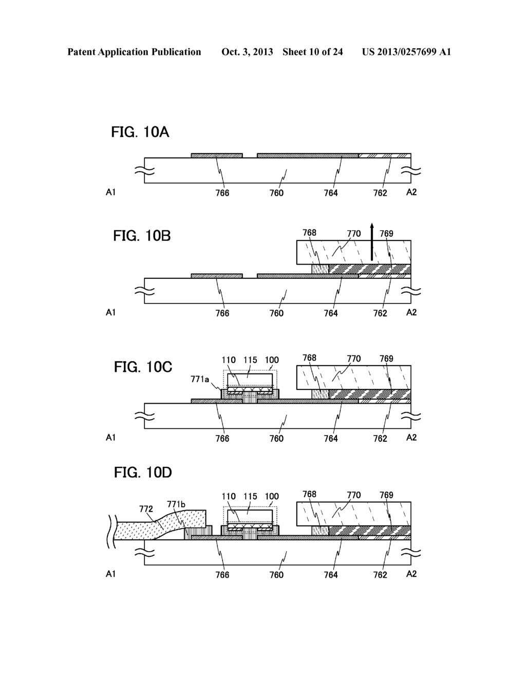 DRIVER CIRCUIT, SIGNAL PROCESSING UNIT HAVING THE DRIVER CIRCUIT, METHOD     FOR MANUFACTURING THE SIGNAL PROCESSING UNIT, AND DISPLAY DEVICE - diagram, schematic, and image 11