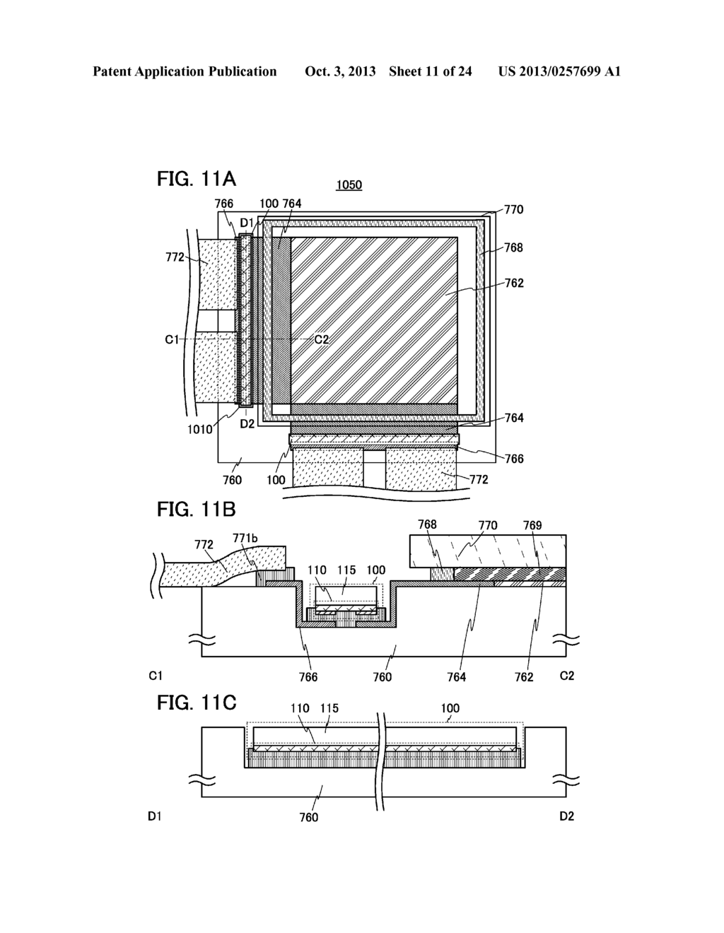 DRIVER CIRCUIT, SIGNAL PROCESSING UNIT HAVING THE DRIVER CIRCUIT, METHOD     FOR MANUFACTURING THE SIGNAL PROCESSING UNIT, AND DISPLAY DEVICE - diagram, schematic, and image 12