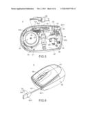 RETRACTABLE CABLE MOUSE diagram and image