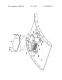 COMPOSITE MATERIAL FADEC BOX SUPPORT diagram and image