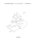 ELECTRONIC APPARATUS AND FIXING DEVICE THEREOF diagram and image