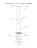 ALIGNMENT BASE FOR ELONGATED LIGHTING FIXTURE diagram and image