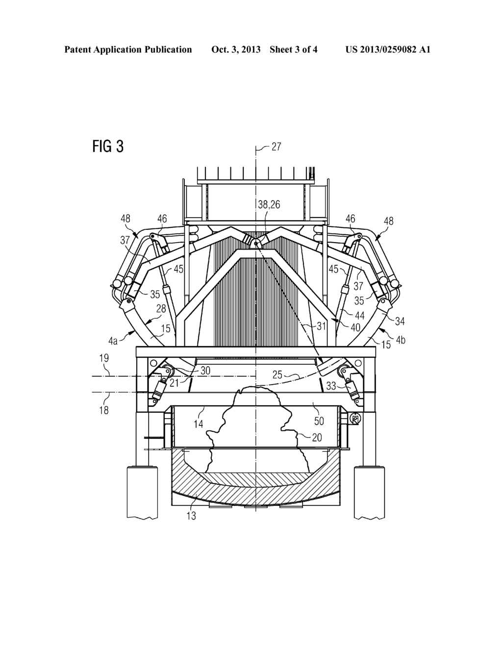 PREHEATING APPARTUS FOR STEEL SCRAP AND METALLURGICAL MELTING VESSEL     EQUIPPED THEREWITH - diagram, schematic, and image 04