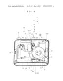 TAPE PLACEMENT APPARATUS, TAPE FEEDING APPARATUS AND TAPE PRINTING     APPARATUS diagram and image