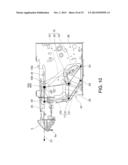 PRINTER PLATEN SUPPORT MECHANISM AND ROLL PAPER PRINTER diagram and image