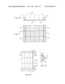 AUTOMATED STORAGE CABINET FOR TROLLEYS, AND AIRCRAFT INCORPORATING SUCH A     CABINET diagram and image