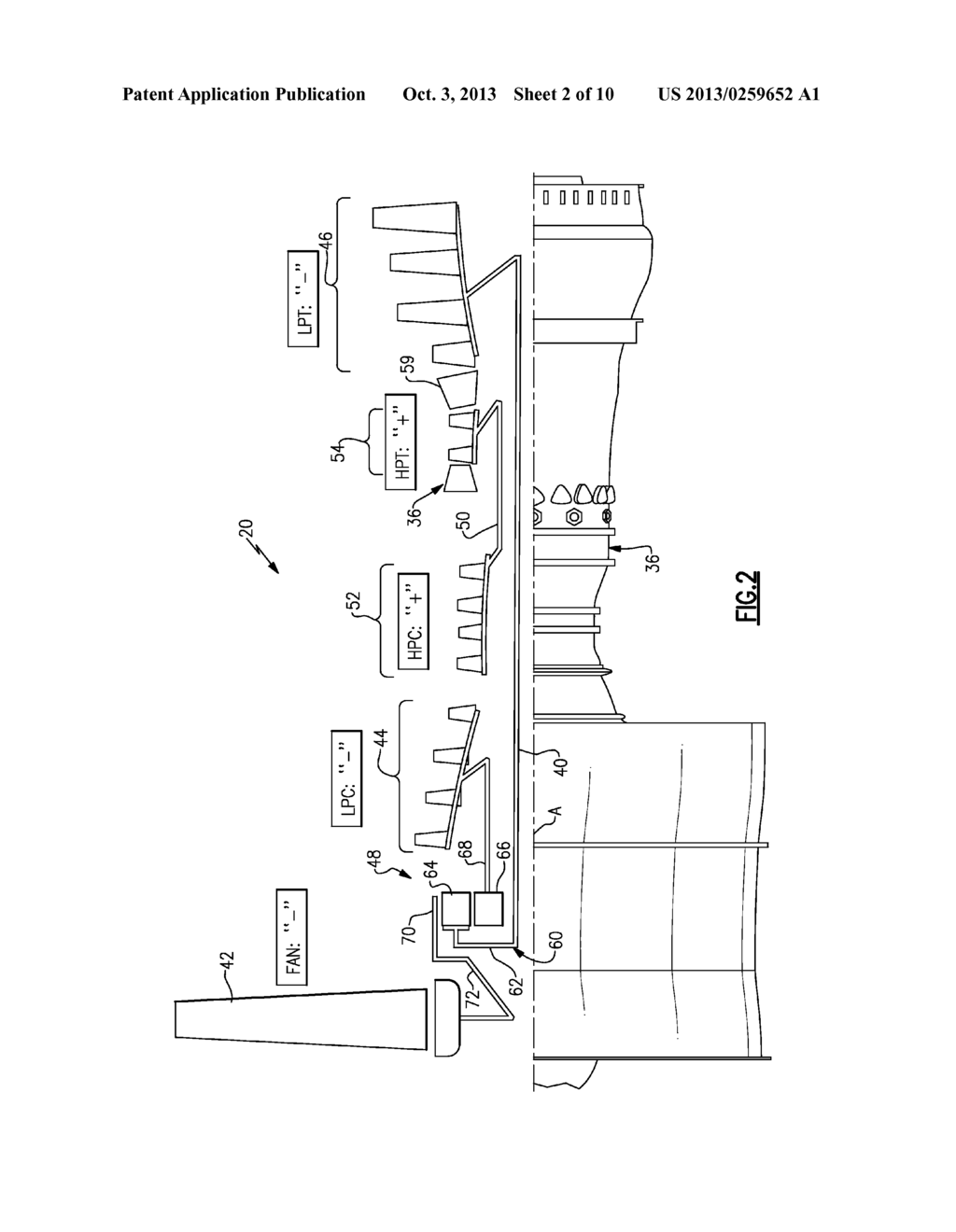 GEARED ARCHITECTURE WITH INDUCER FOR GAS TURBINE ENGINE - diagram, schematic, and image 03