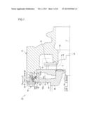 SEALING STRUCTURE FOR TURBOCHARGER HOUSING diagram and image