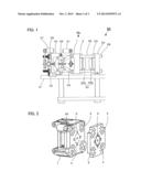 MOLD CLAMPING MECHANISM FOR INJECTION MOLDING MACHINE diagram and image