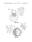 METHOD OF MAKING GOLF BALL WITH THERMAL SPRAYED LAYER diagram and image