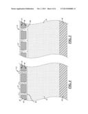 FOAM FILLED PANEL WITH SEALED DECORATIVE STITCHING AND PROCESS FOR     MANUFACTURE THEREOF diagram and image