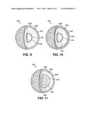 Golf Ball With Deposited Layer diagram and image