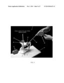 COMPUTER-GUIDED SYSTEM FOR ORIENTING A PROSTHETIC ACETABULAR CUP IN THE     ACETABULUM DURING TOTAL HIP REPLACEMENT SURGERY diagram and image