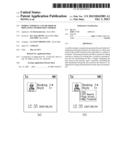 MOBILE TERMINAL AND METHOD OF DISPLAYING INFORMATION THEREIN diagram and image