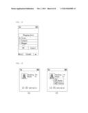 MOBILE TERMINAL AND METHOD OF DISPLAYING INFORMATION THEREIN diagram and image