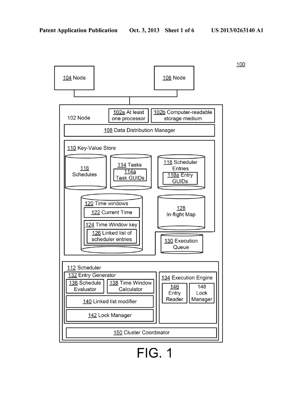 WINDOW-BASED SCHEDULING USING A KEY-VALUE DATA STORE - diagram, schematic, and image 02