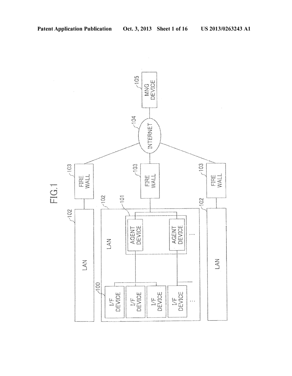 AGENT DEVICE, IMAGE-FORMING-DEVICE MANAGEMENT SYSTEM, IMAGE-FORMING-DEVICE     MANAGEMENT METHOD, IMAGE-FORMING-DEVICE MANAGEMENT PROGRAM, AND STORAGE     MEDIUM - diagram, schematic, and image 02