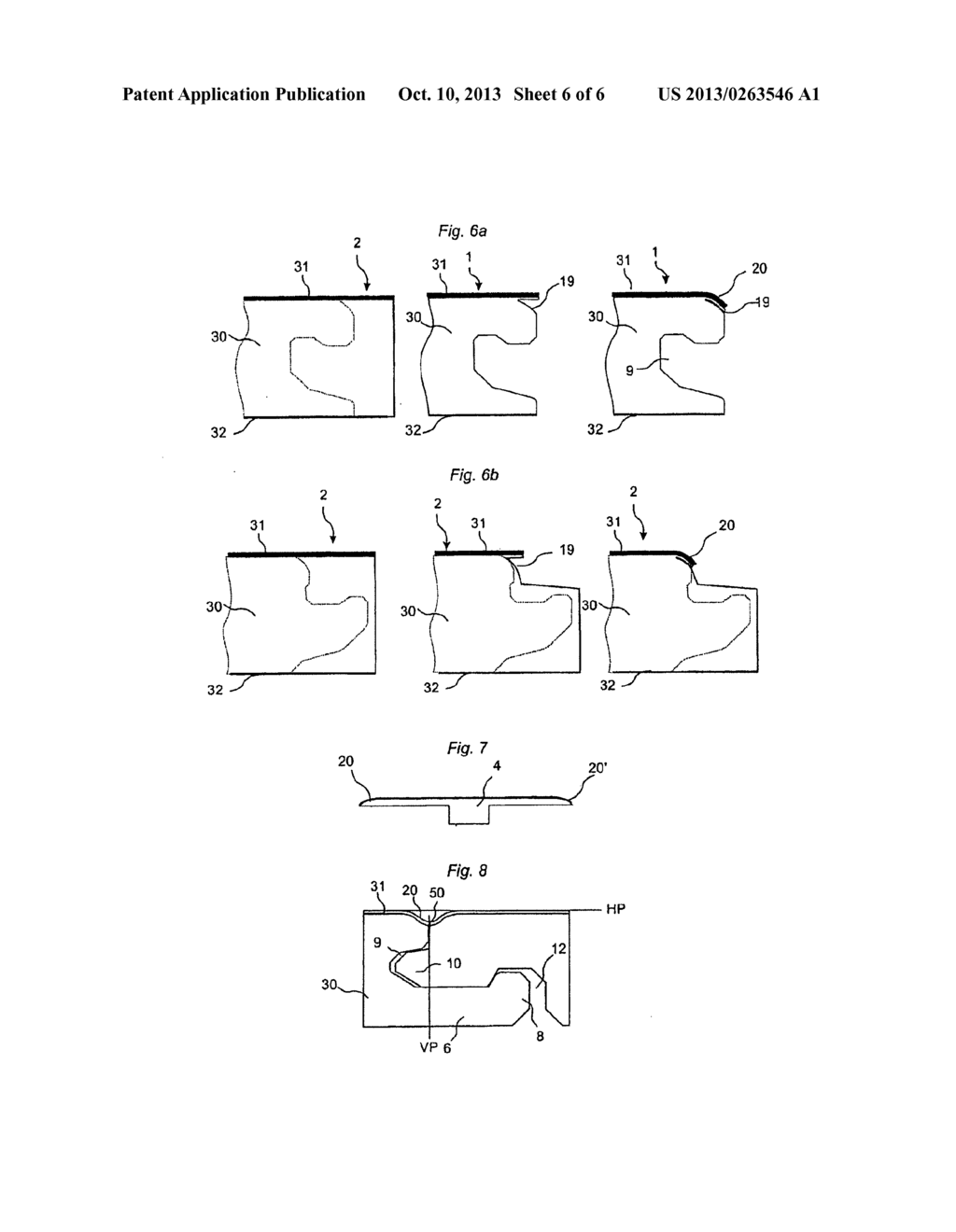 BUILDING PANEL WITH COMPRESSED EDGES AND METHOD OF MAKING SAME - diagram, schematic, and image 07