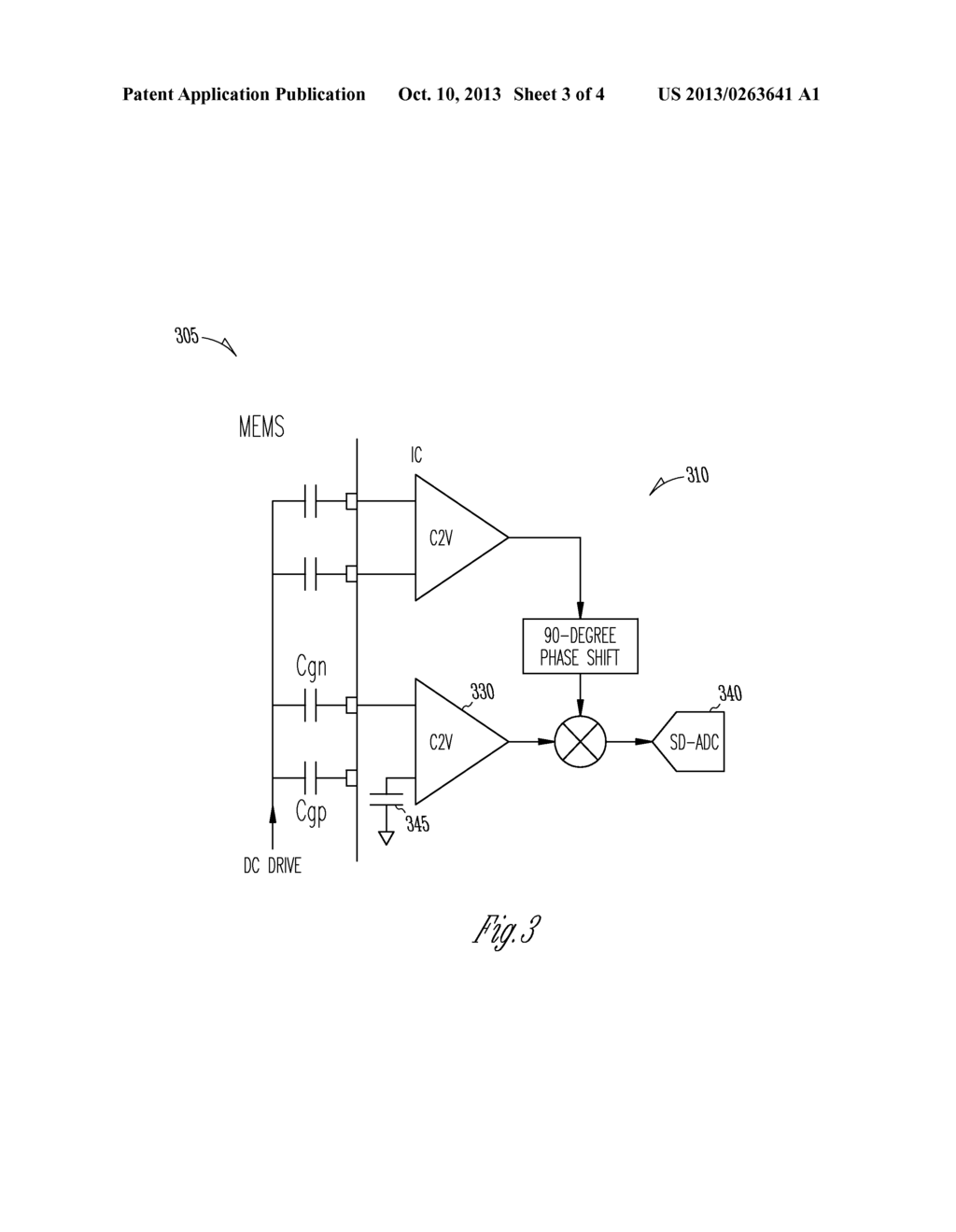 SELF TEST OF MEMS GYROSCOPE WITH ASICS INTEGRATED CAPACITORS - diagram, schematic, and image 04