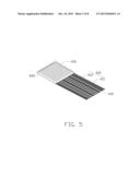 METHOD FOR MAKING STRIP SHAPED GRAPHENE LAYER diagram and image