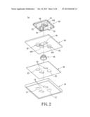 SLIM KEY STRUCTURE AND SLIM KEYBOARD HAVING THE SAME diagram and image