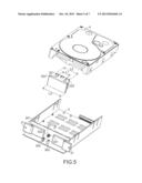 HARD DISK BRACKET diagram and image