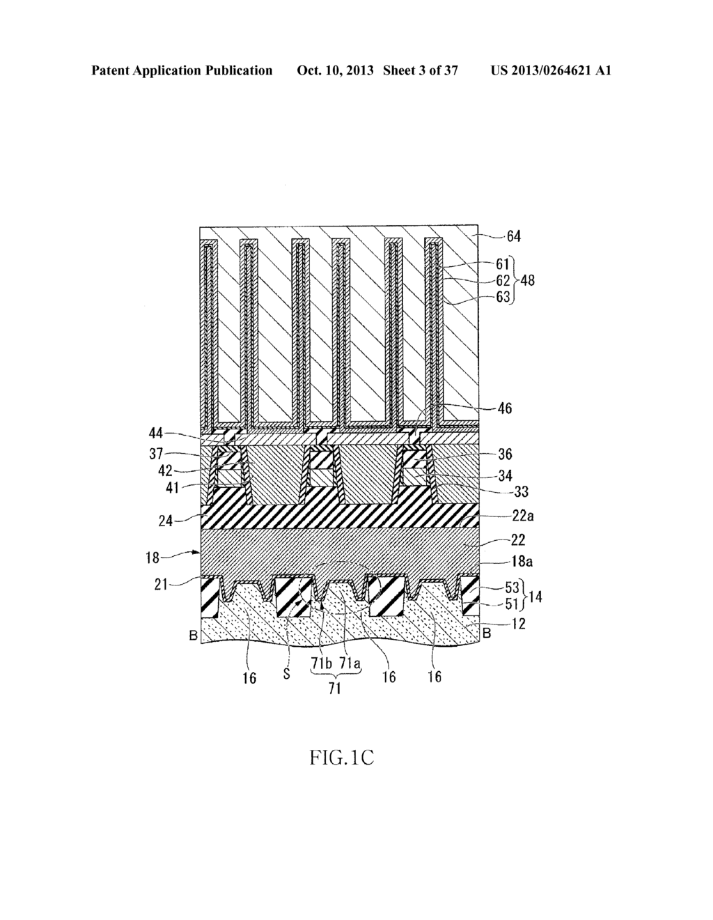 SEMICONDUCTOR DEVICE HAVING FIN-SHAPED FIELD EFFECT TRANSISTOR AND     MANUFACTURING METHOD THEREOF - diagram, schematic, and image 04