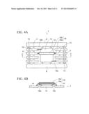 STACKED SEMICONDUCTOR DEVICE AND METHOD OF MANUFACTURING THE SAME diagram and image