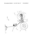 MECHANICAL STEERING LINKAGE FOR BATTERY POWERED MOWER WITH ZERO TURNING     RADIUS diagram and image