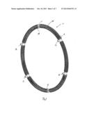 HAND RIM FOR PROPELLING A WHEELCHAIR diagram and image