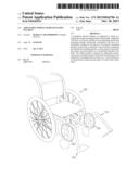 Adjustable Wheelchair Elevating Leg Rest diagram and image