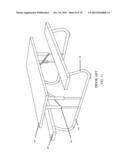 PORTABLE PICNIC TABLE AND HITCH diagram and image