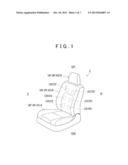 SEAT STRUCTURE MEMBER AND VEHICLE SEAT diagram and image